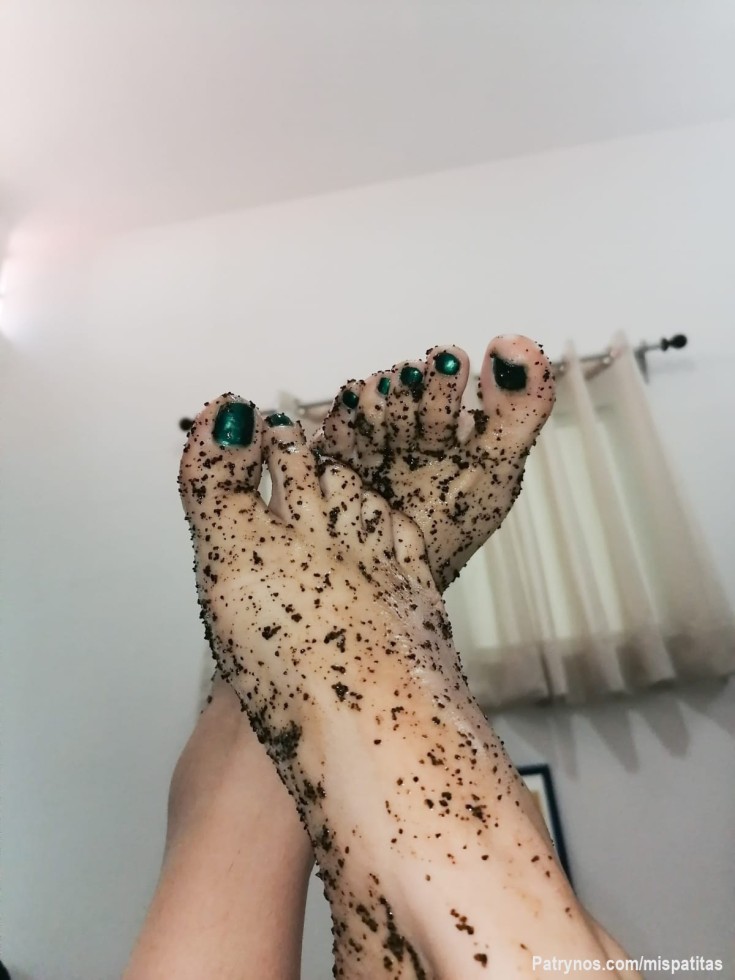 Exfoliada de patas